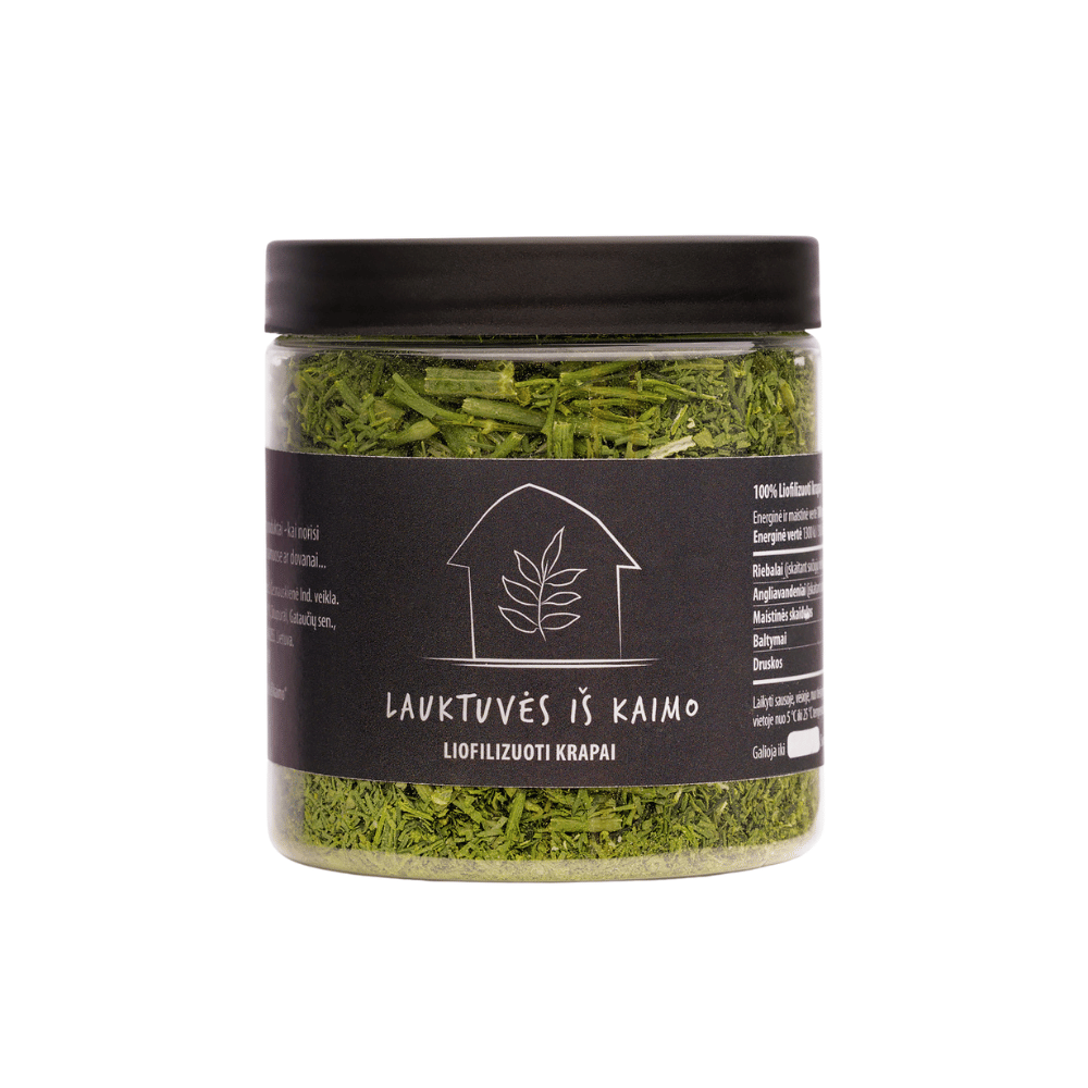 Šaltyje džiovinti krapai