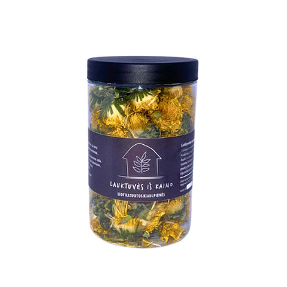 Šaltyje džiovintos kiaulpienės