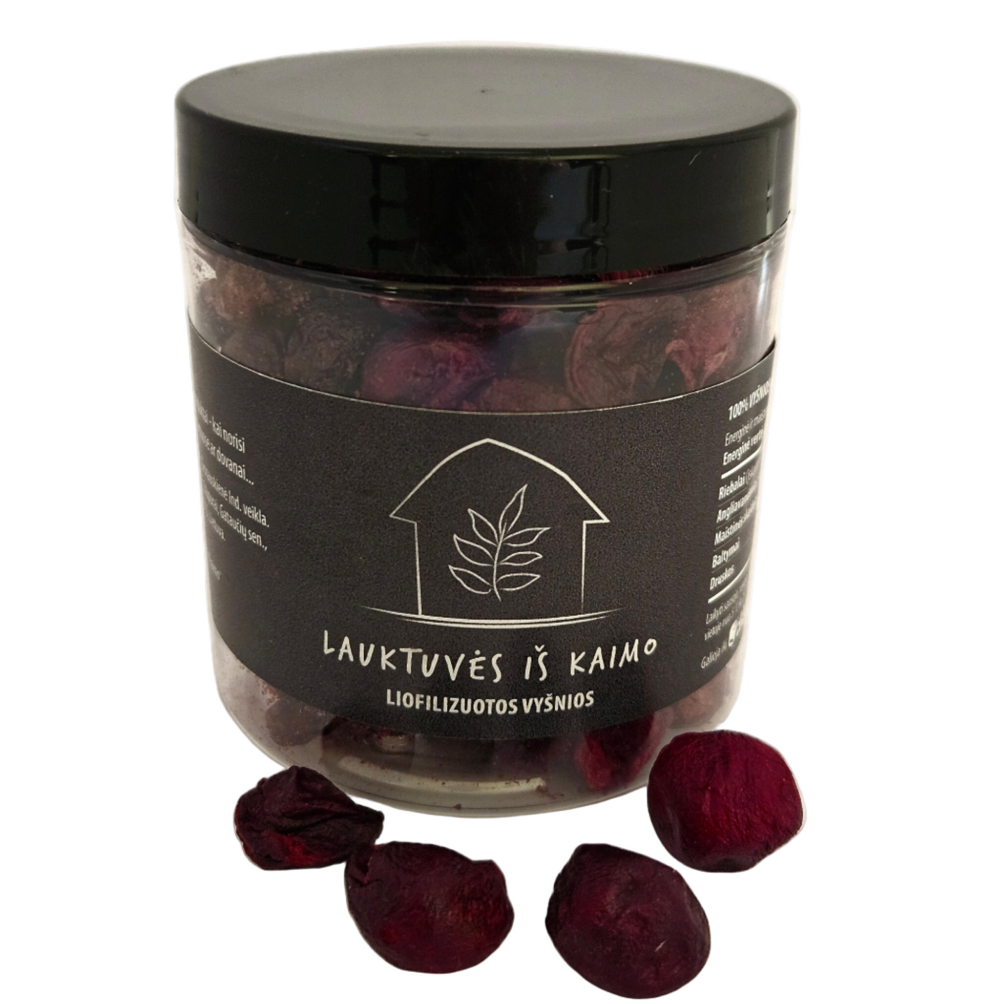 Šaltyje džiovintos vyšnios