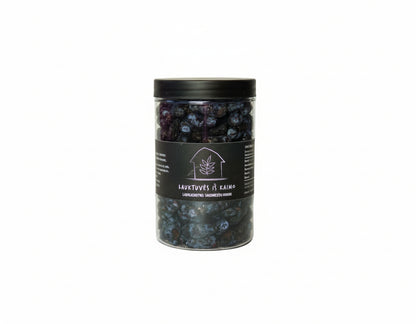 Šaltyje džiovintos sausmedžio uogos