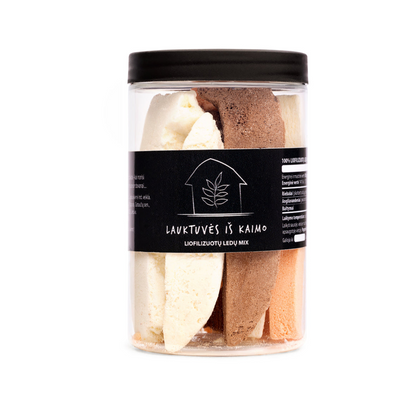 Šaltyje džiovintų ledų mix