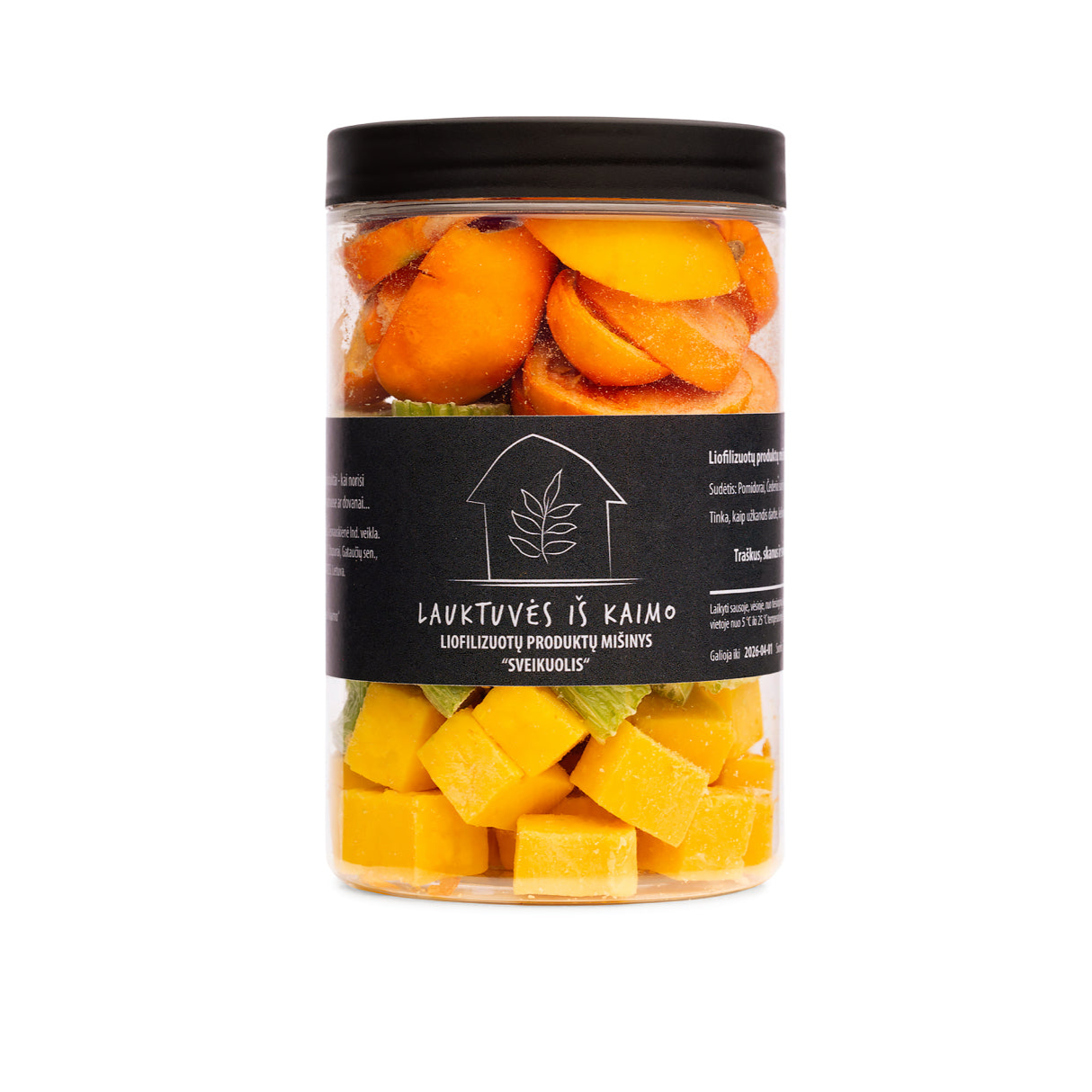 Šaltyje džiovintų produktų mišinys  „Sveikuolis”