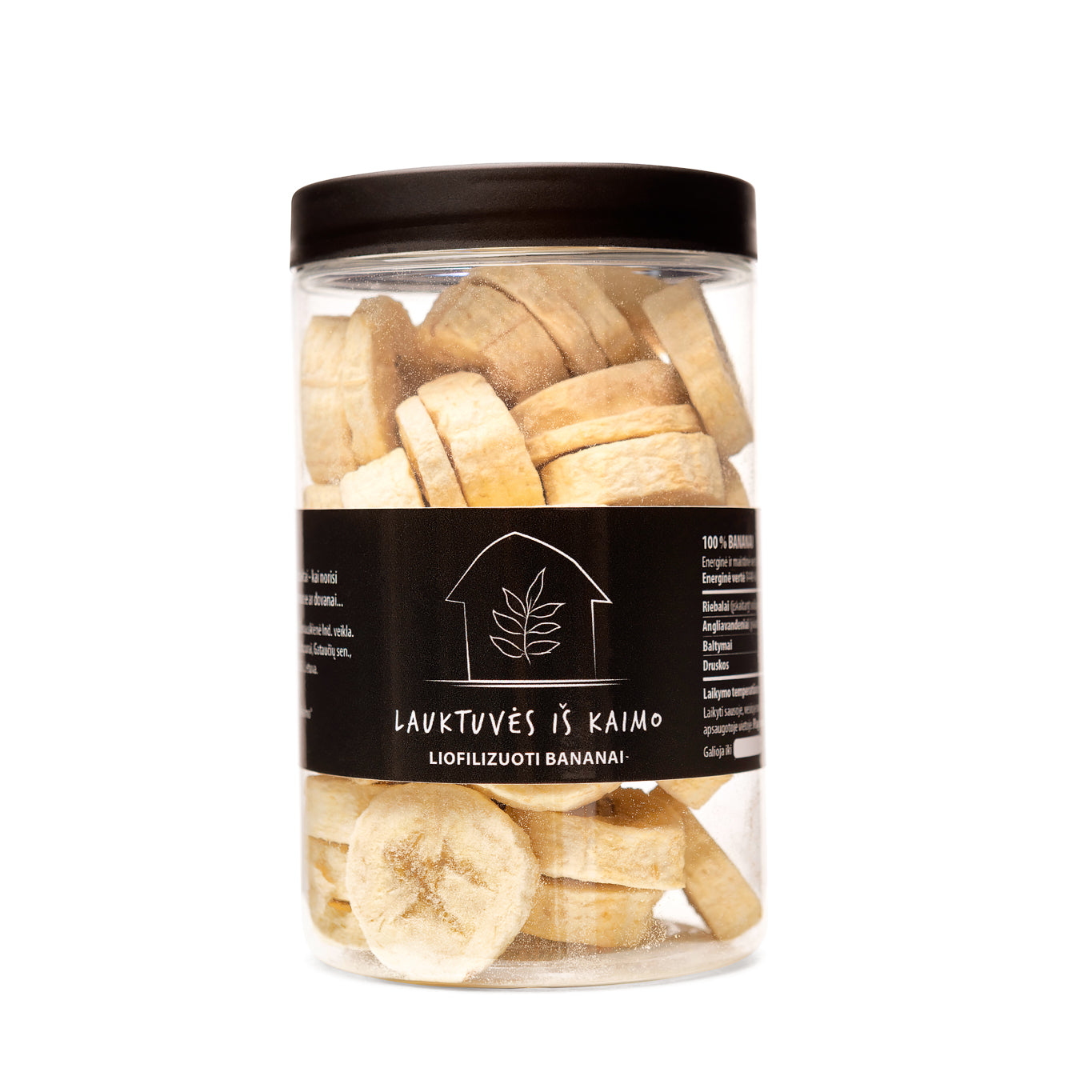 Šaltyje džiovinti bananai