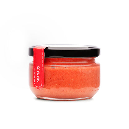 Medus su šaltyje džiovintomis braškėmis